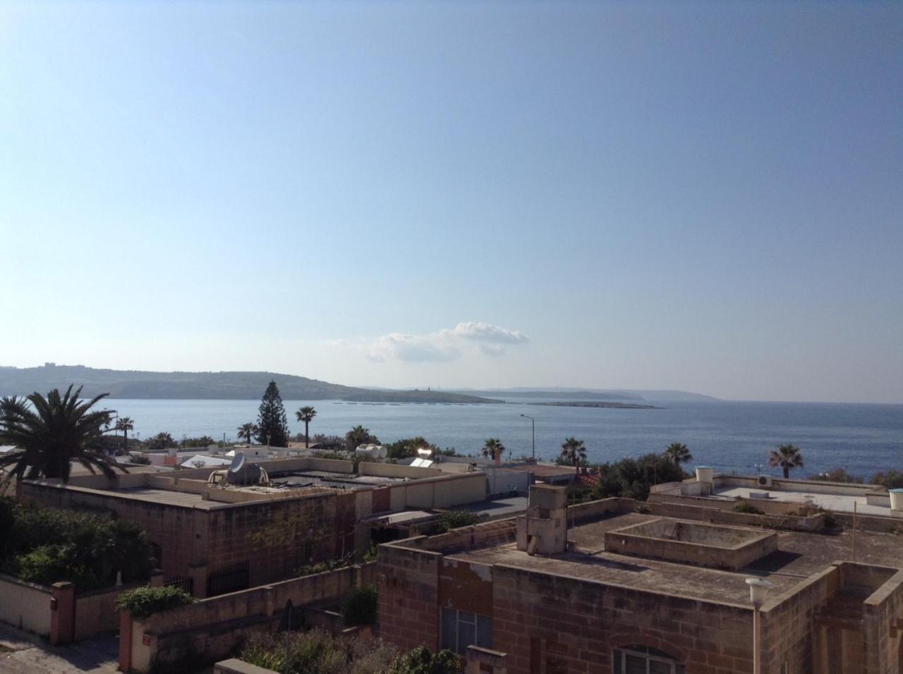 Seafront Apartment With Pool San Pawl il-Baħar Extérieur photo